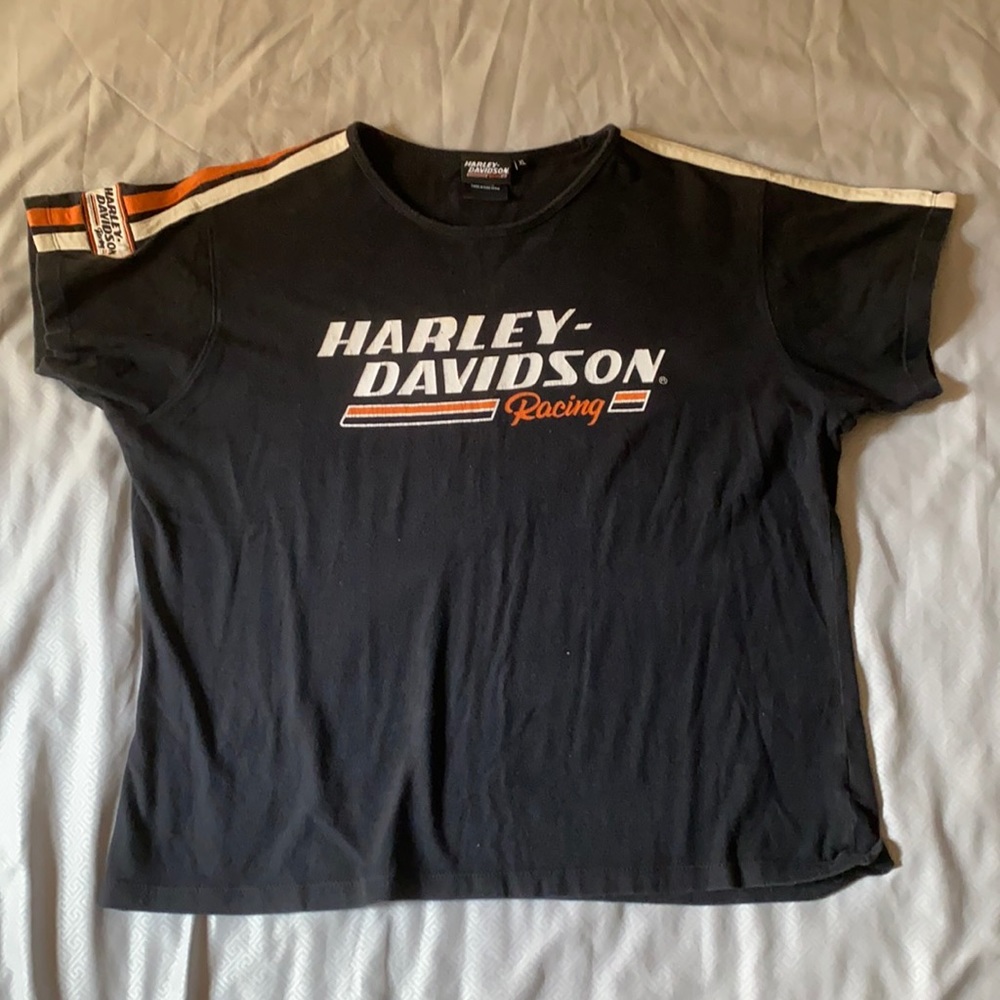 Harley Davidson Motorcycles Racing Tee